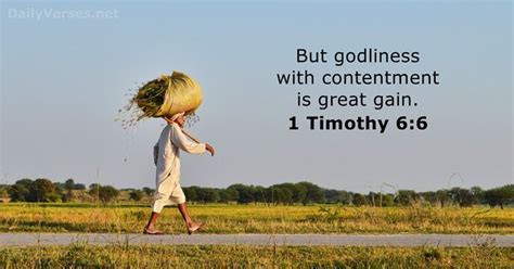 1 Timothy 6:6.